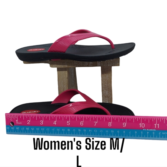 Okabashi Flip Flops Women's Size M/L - Picture 5 of 7